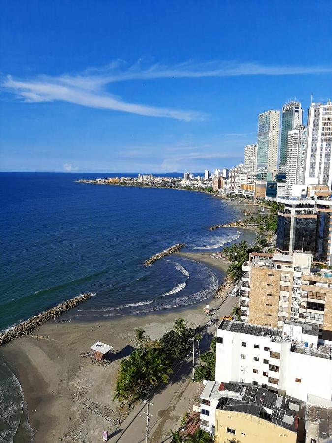 Apartamento Con Vista Al Mar Piso 19 Bocagrande Cartagena Екстериор снимка