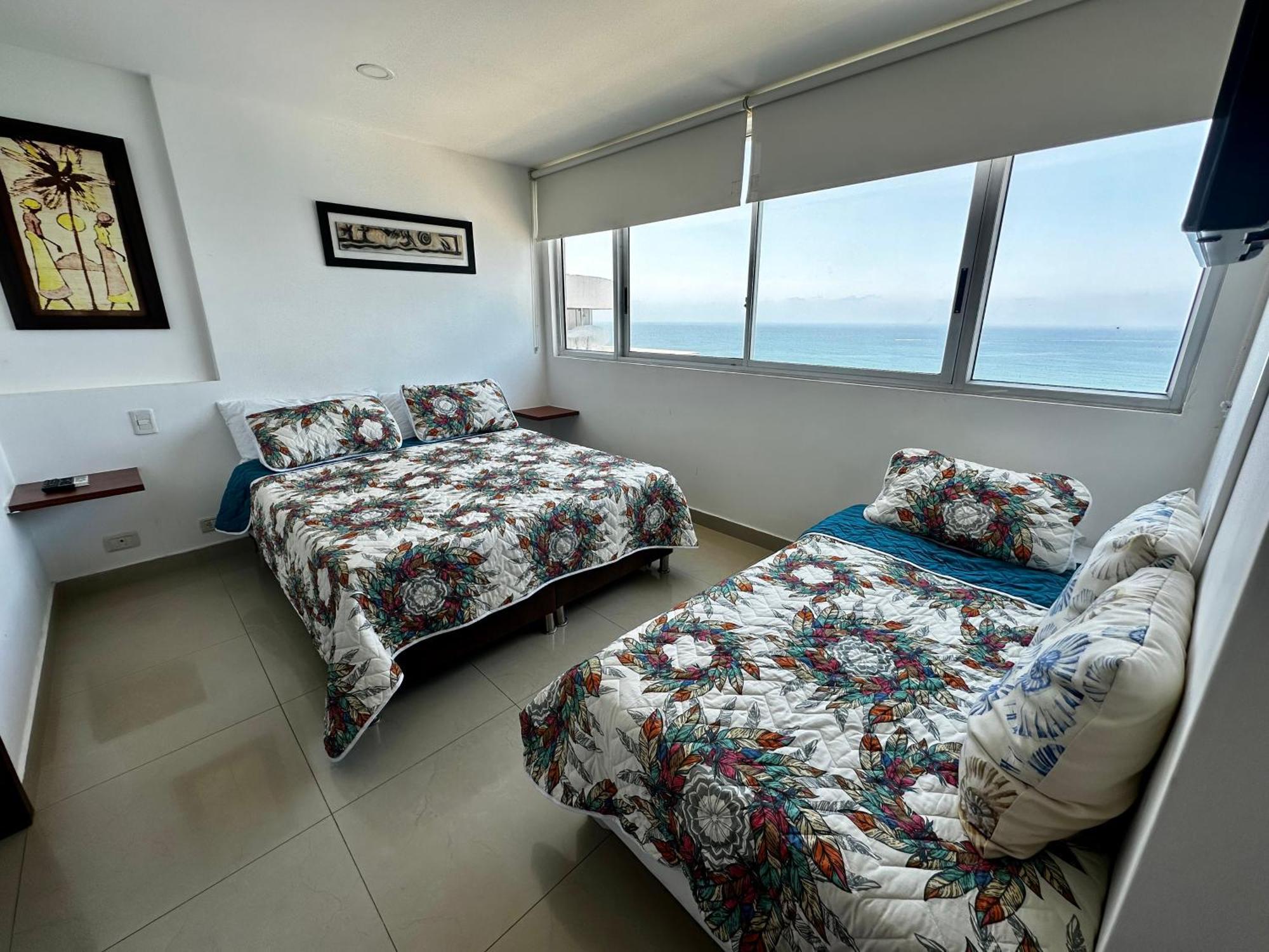 Apartamento Con Vista Al Mar Piso 19 Bocagrande Cartagena Екстериор снимка