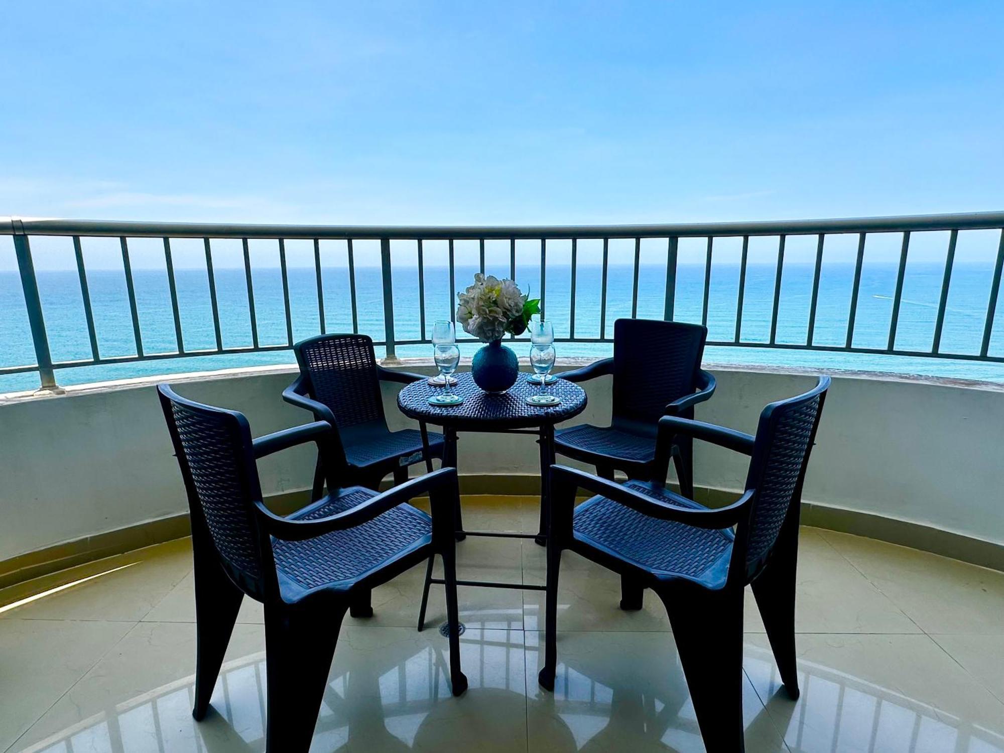 Apartamento Con Vista Al Mar Piso 19 Bocagrande Cartagena Екстериор снимка