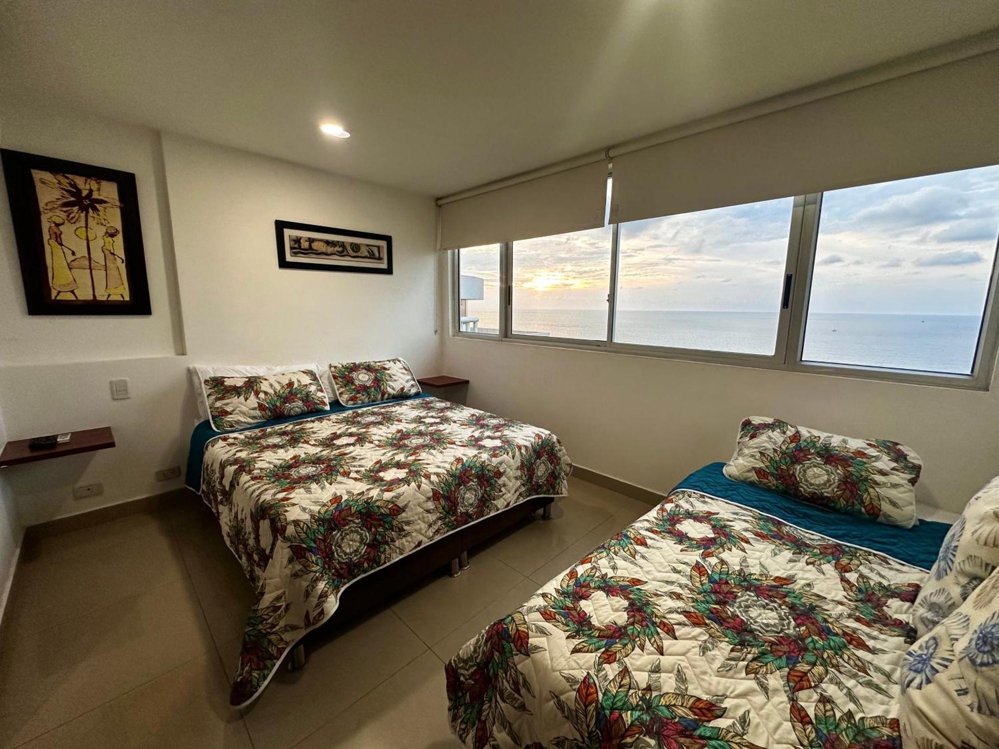 Apartamento Con Vista Al Mar Piso 19 Bocagrande Cartagena Екстериор снимка
