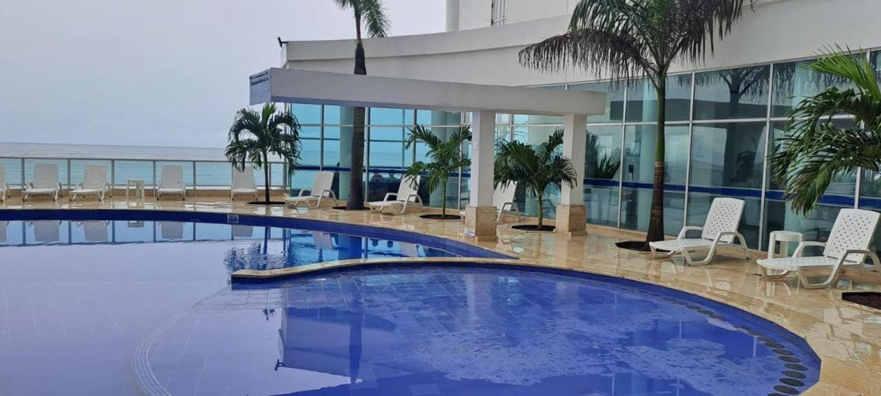 Apartamento Con Vista Al Mar Piso 19 Bocagrande Cartagena Екстериор снимка