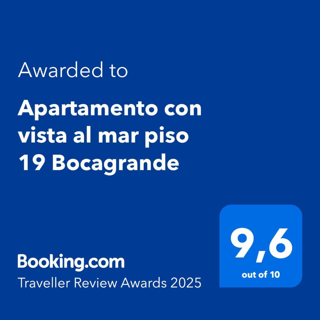 Apartamento Con Vista Al Mar Piso 19 Bocagrande Cartagena Екстериор снимка